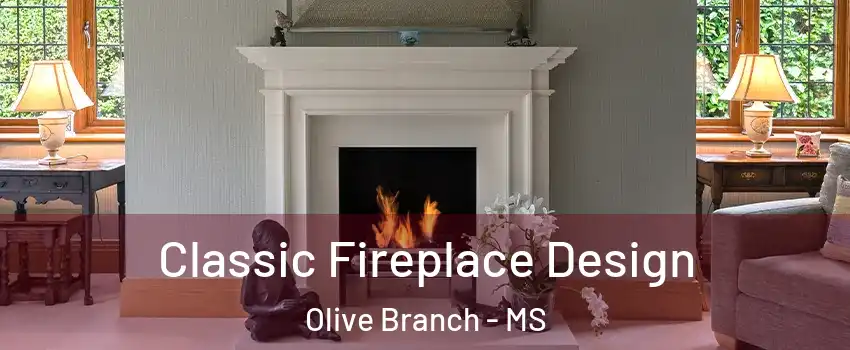  Classic Fireplace Design Olive Branch - MS