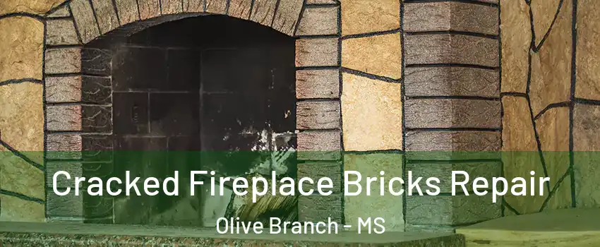 Cracked Fireplace Bricks Repair Olive Branch - MS