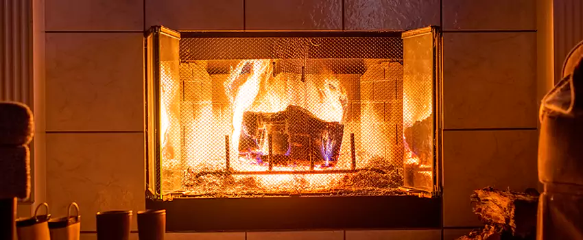 Mendota Hearth Landscape Fireplace Installation in Olive Branch, Mississippi