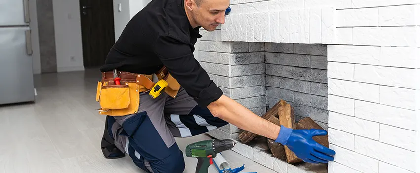 Fireplace Damaged Damper Frame Repair Services in Olive Branch, Mississippi