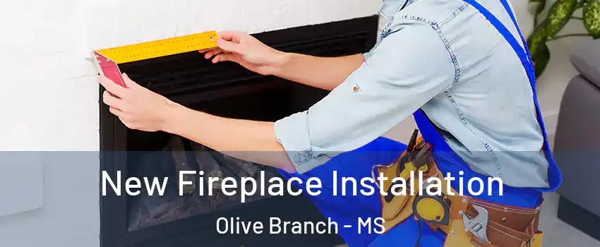 New Fireplace Installation Olive Branch - MS