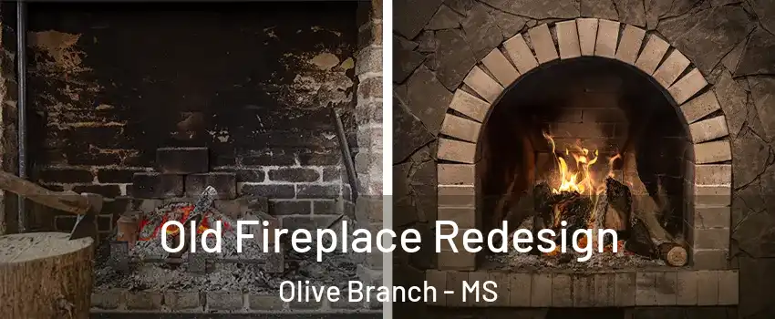 Old Fireplace Redesign Olive Branch - MS